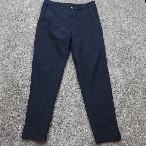 Lululemon Pants Men's 32X30 Commission Slim Navy Blue Casual Athletic - Picture 1 of 12